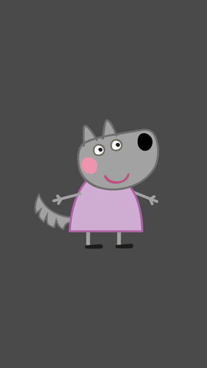 Peppa Pig Phone Wendy Wolf Wallpaper