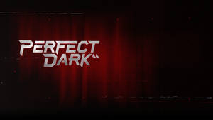 Perfect Dark Gaming Logo Wallpaper