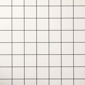 Perfectly Arranged White Grid Pattern Wallpaper