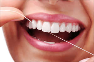 Permanent Teeth Floss Wallpaper