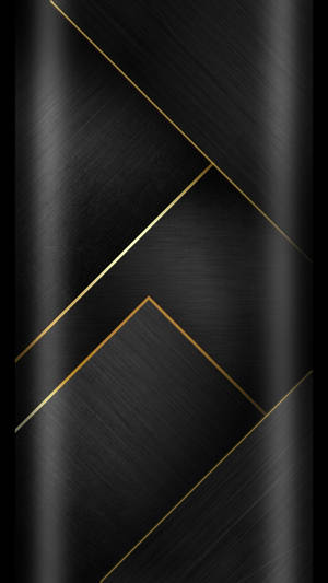 Perpendicular Black And Gold Iphone Wallpaper