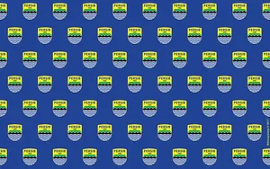 Persib Bandung Logo Pattern Wallpaper