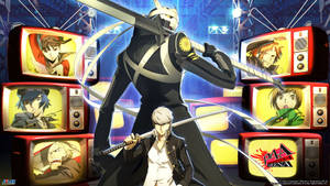 Persona 4 Arena Izanagi Tv Wallpaper