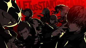 Persona 5 4k Start Wallpaper
