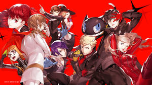 Persona 5 Royal Group Portrait Wallpaper