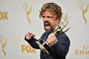 Peter Dinklage Emmy Award Wallpaper