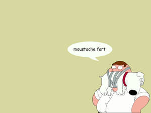 Peter Griffin Moustache Fart Wallpaper