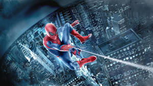 Peter Parker Transforming Into The Amazing Spider-man. Wallpaper