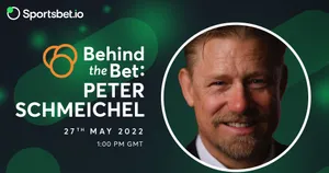 Peter Schmeichel Behind The Bet Poster Wallpaper