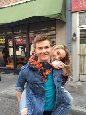 Peyton Meyer And Sabrina Carpenter Wallpaper