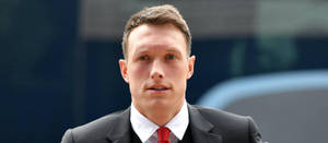 Phil Jones In Suit Wallpaper