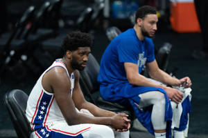 Philadelphia 76ers Bench Players Wallpaper