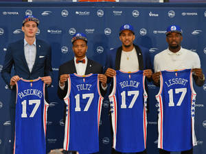 Philadelphia 76ers Press Conference Wallpaper