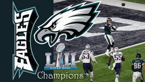 Philadelphia Eagles Champions Wallpaper