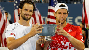 Philipp Petzschner With Jurgen Melzer Wallpaper