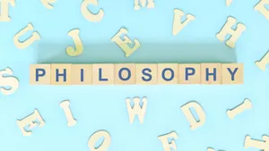 Philosophy Wooden Blocks Concept Wallpaper