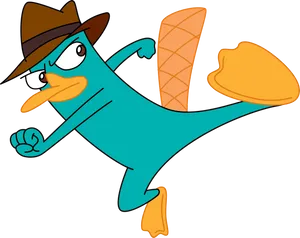 Phineas And Ferb Agent P Wallpaper