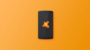 Phone Displaying Avast! Antivirus Logo Wallpaper