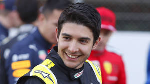 Photo Of Esteban Ocon Smiling Wallpaper