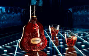 Photo Toast To Success With A Glass Of Hennessy Wallpaper