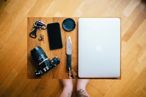 Photography Of Iphone On Wood Wallpaper