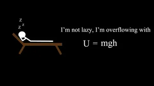 Physics Potential Energy Equation Wallpaper