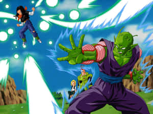 Piccolo_ Power_ Up_ Anime_ Scene Wallpaper