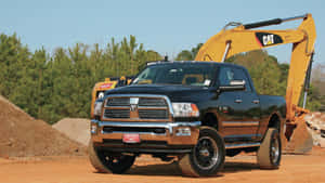 Pickup Truck Black 2010 Dodge Ram Pickup 2500 Wallpaper