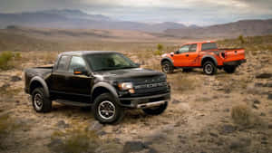 Pickup Truck Black 2010 Ford F-150 Svt Raptor Wallpaper