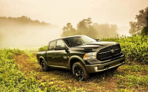 Pickup Truck Black 2013 Ram 1500 Wallpaper