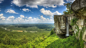 “picturesque Rock City Gardens, North Georgia” Wallpaper