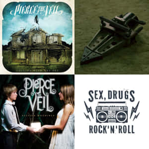 Pierce The Veil Album Coversand Themes Wallpaper