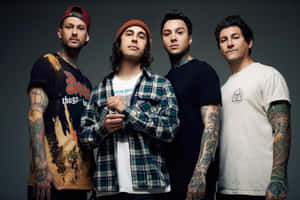 Pierce The Veil Band Portrait Wallpaper