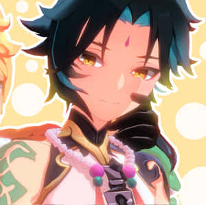 Pinching Cheek Xiao Pfp Wallpaper