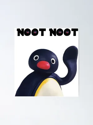 Pingu Noot Noot Poster Wallpaper