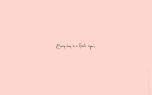 Pink Aesthetic Words Wallpaper