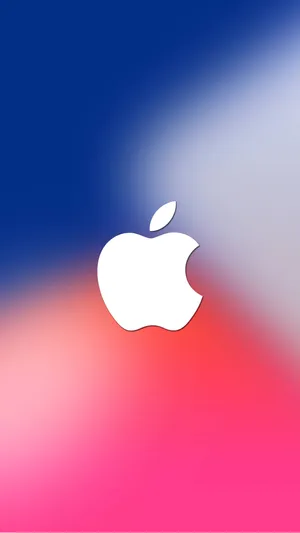 Pink And Blue Amazing Apple Hd Iphone Wallpaper