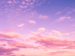 Pink And Purple Sky Background Wallpaper