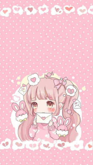 Pink Anime Pfp Aesthetic Wallpaper