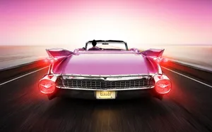 Pink Cadillac Eldorado Wallpaper