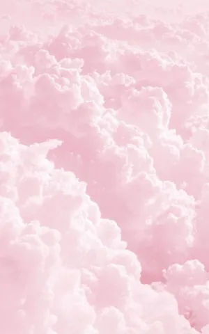 Pink Clouds Cute Tablet Wallpaper