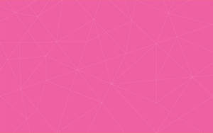 Pink Color With Geometric Lines Wallpaper