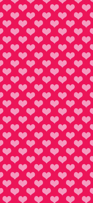 Pink Heart Iphone Wallpaper Wallpaper
