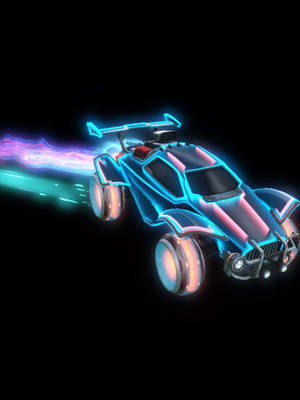 Pink Octane Car Rocket League Iphone Wallpaper