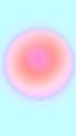 Pink On Blue Radial Aura Color Wallpaper