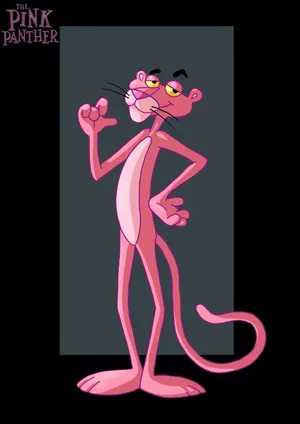 Pink Panther Classic Pose Wallpaper