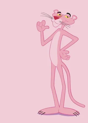 Pink Panther Classic Pose Wallpaper