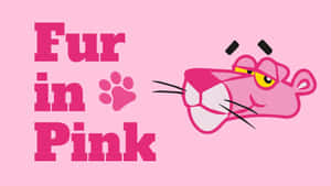 Pink Panther Furin Pink Graphic Wallpaper