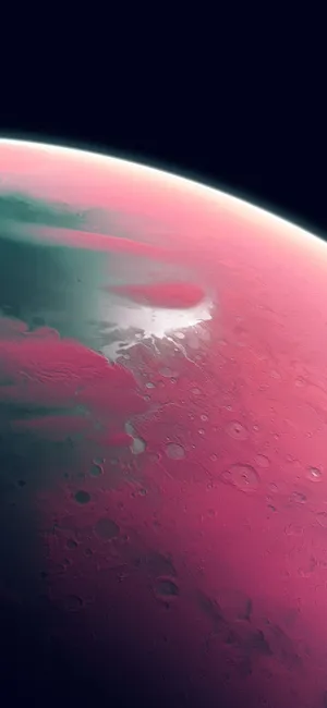 Pink Planet Iphone Xr Wallpaper