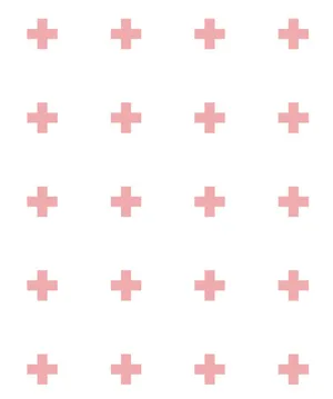 Pink Plus Cross Pattern Wallpaper